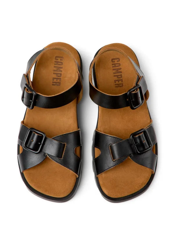 Camper Brutus Sandals | Black | FARFETCH