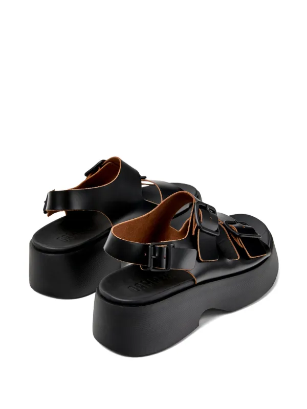 Camper Tasha サンダル | ブラック | FARFETCH JP