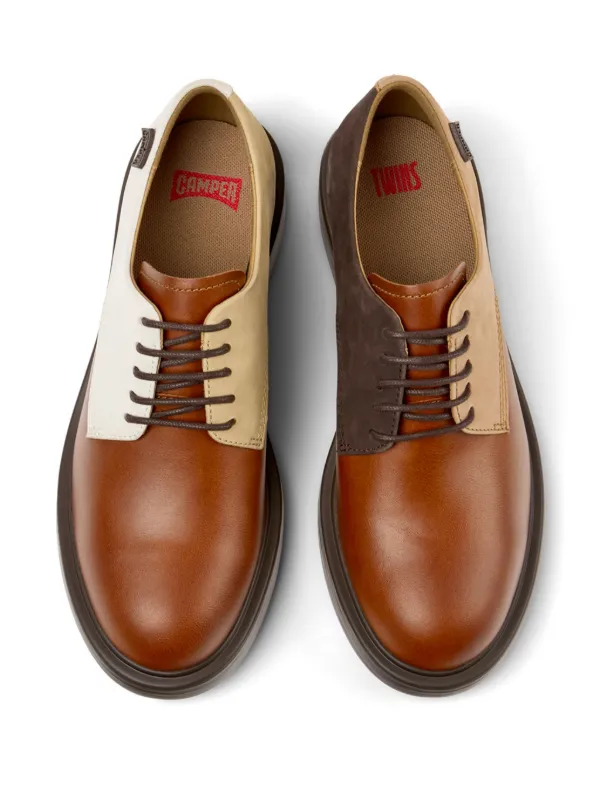 Camper Dean Twins ローファー | ブラウン | FARFETCH JP