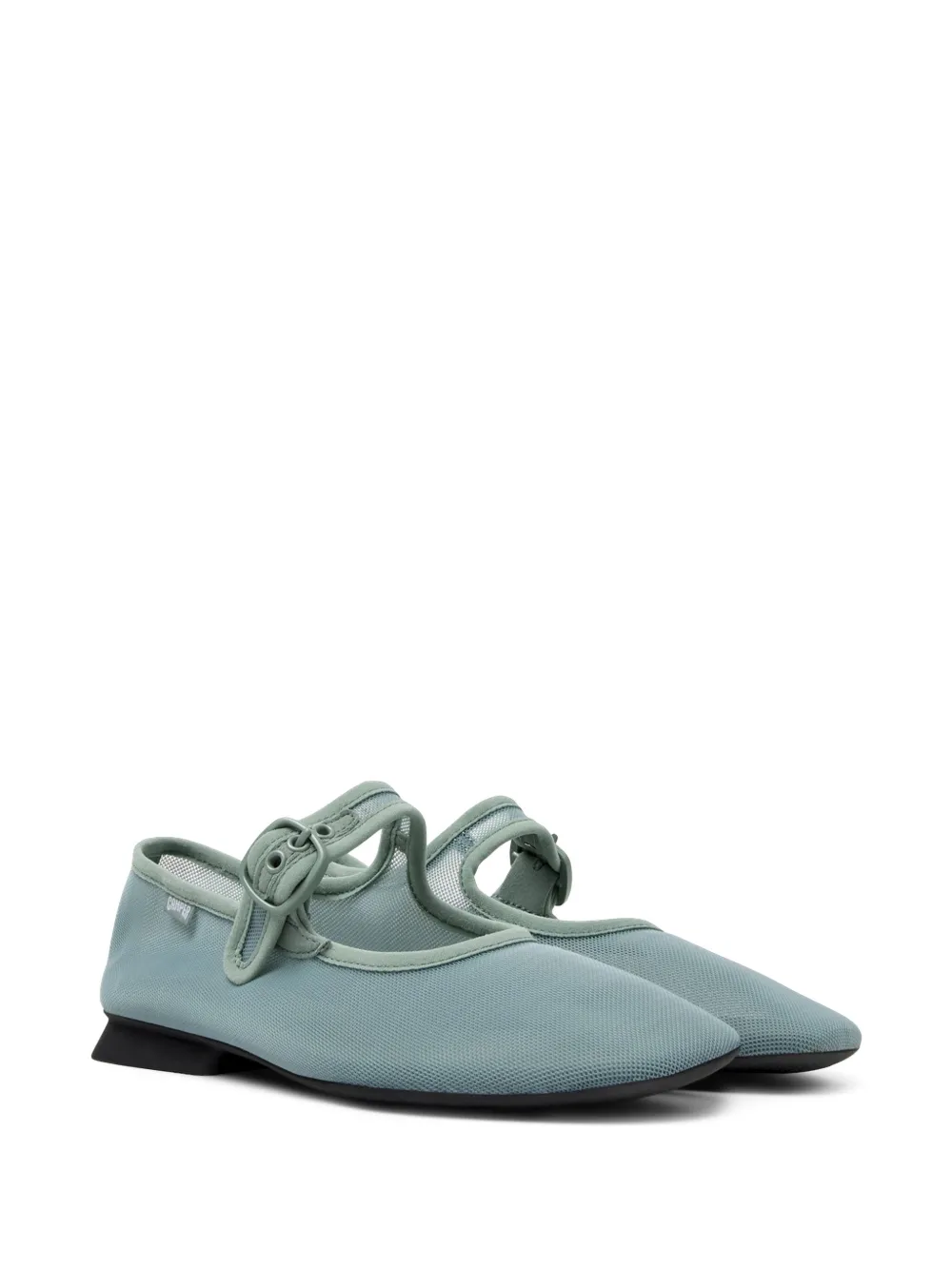 Camper Casi Myra ballerina's met mesh - Groen