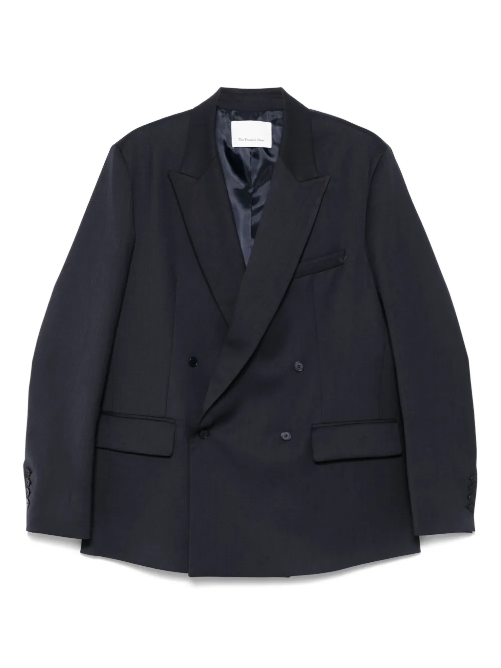 The Frankie Shop Newark blazer Blauw