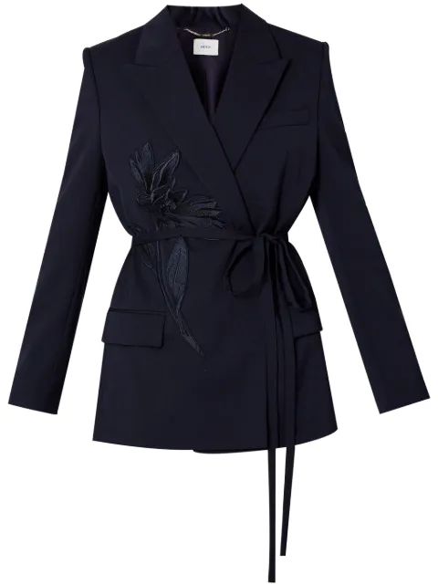 ERDEM double-breasted belted blazer