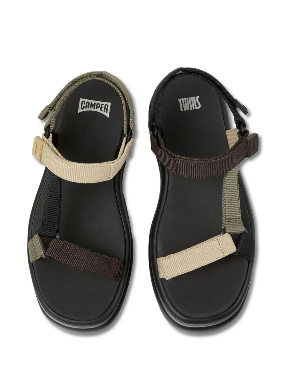 Camper Pelotas Flota Up Twins sandals Brown