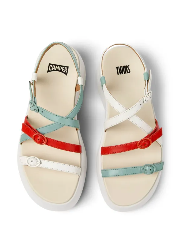 Camper x Twins Tasha Sandals | White | FARFETCH