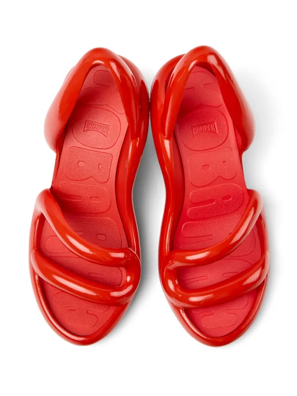 サンダル CAMPER Men Sandals Red K100839-030 KOBARAH 0 Kobarah Red Sandals for Men - Spring/Summer collection