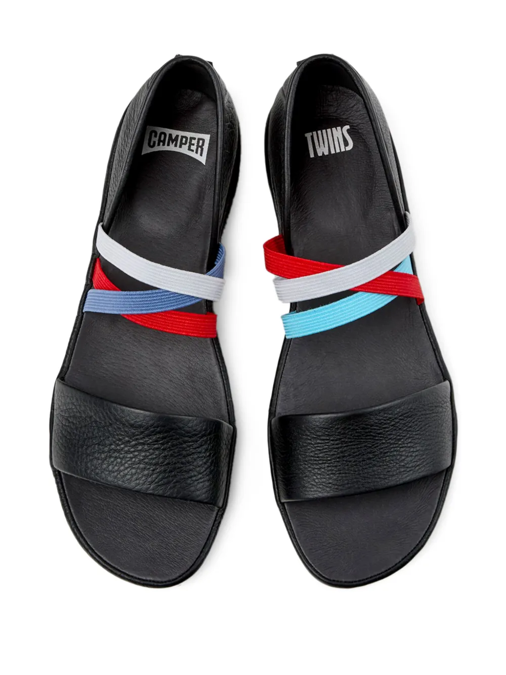 Camper x Twins Right Nina sandals Black