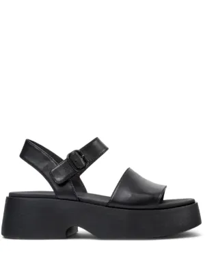 UGG GoldenGlow touch-strap Sandals | Black | FARFETCH