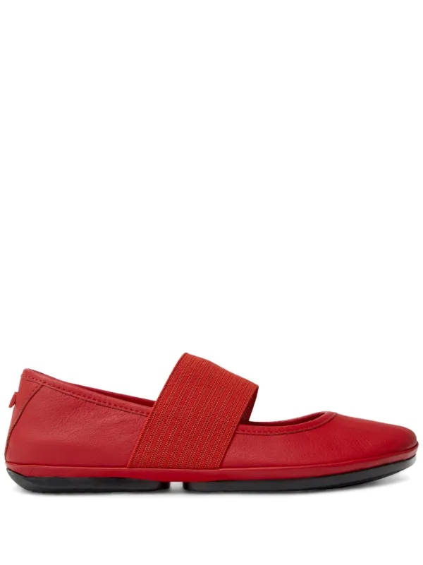 Camper Right Nina フラットシューズ | レッド | FARFETCH JP