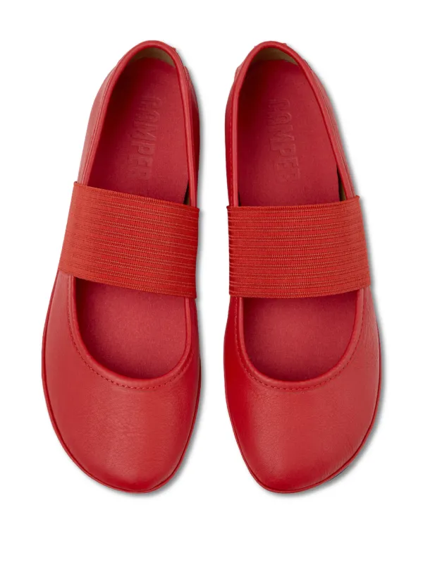 Camper Right Nina フラットシューズ | レッド | FARFETCH JP