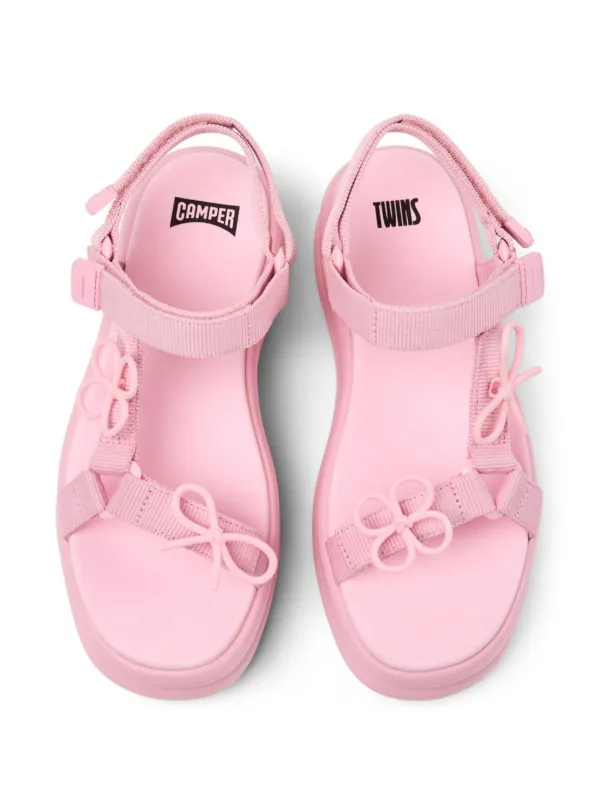 サンダル・ミュール Flotup Sandals - Camper - Synthetic - Pink Camper Pelotas Flota Up Twins Sandals | Pink | FARFETCH JO
