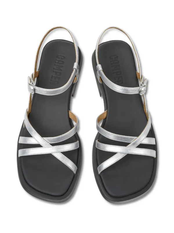 Camper Sandali Dana 31mm Argento FARFETCH IT