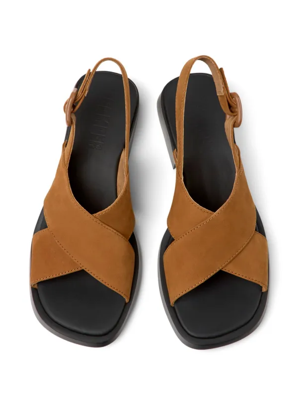 Camper Sandali Dana Marrone FARFETCH IT