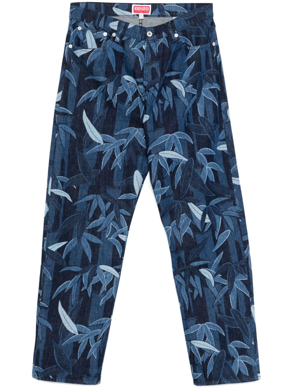 Kenzo Chiku-Rin jeans Blauw