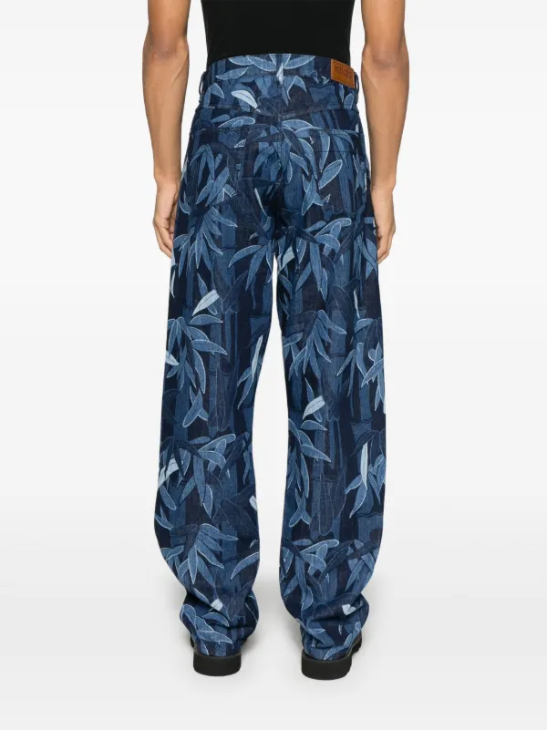 超人気新品 Kenzo Chiku-Rin Jeans | Blue | FARFETCH タレントカード