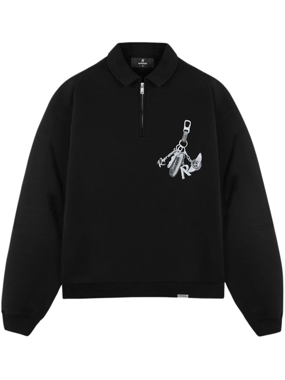 Key To The Club zipped sweatshirt