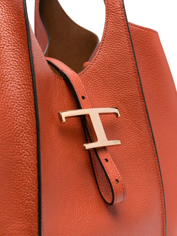 Tod's Small T Timeless Shoulder Bag | Brown | FARFETCH