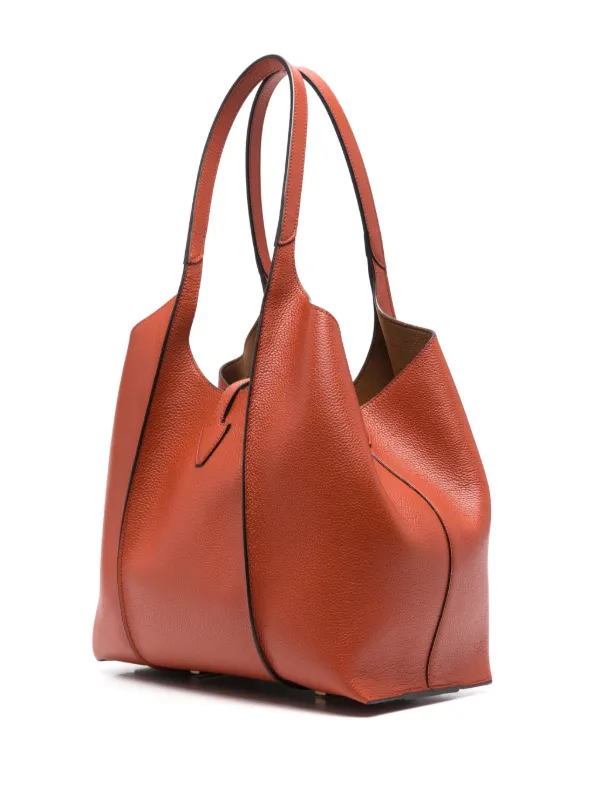★TOD'S★T Timeless Shoulder Back Small★大人気★ Tod's T Timeless Shoulder Bag | Neutrals | FARFETCH