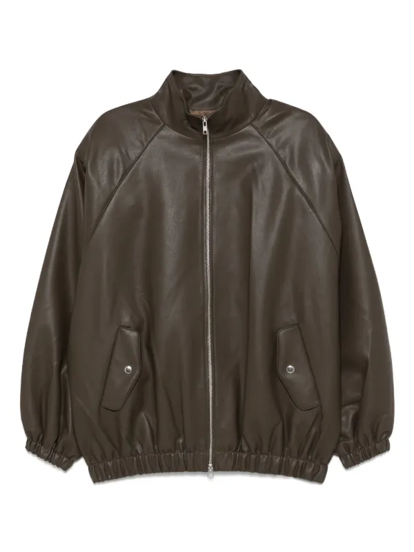 The Frankie Shop Senta ボンバージャケット | ブラウン