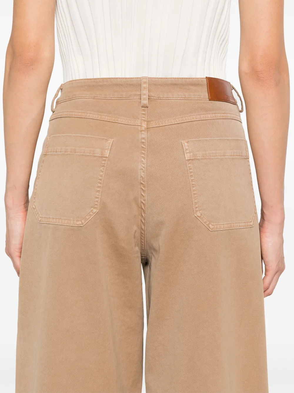 Moncler Worker broek Bruin