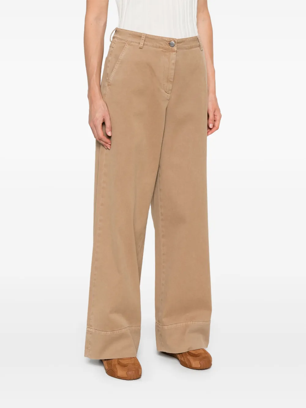 Moncler Worker broek Bruin