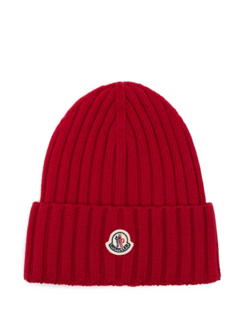 Moncler virgin wool beanie