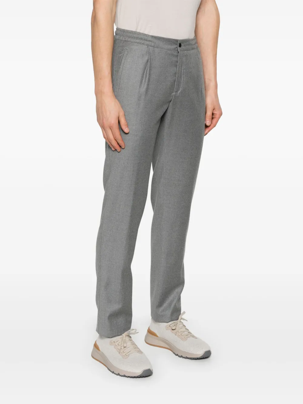 KITON WOOL TROUSERS 
