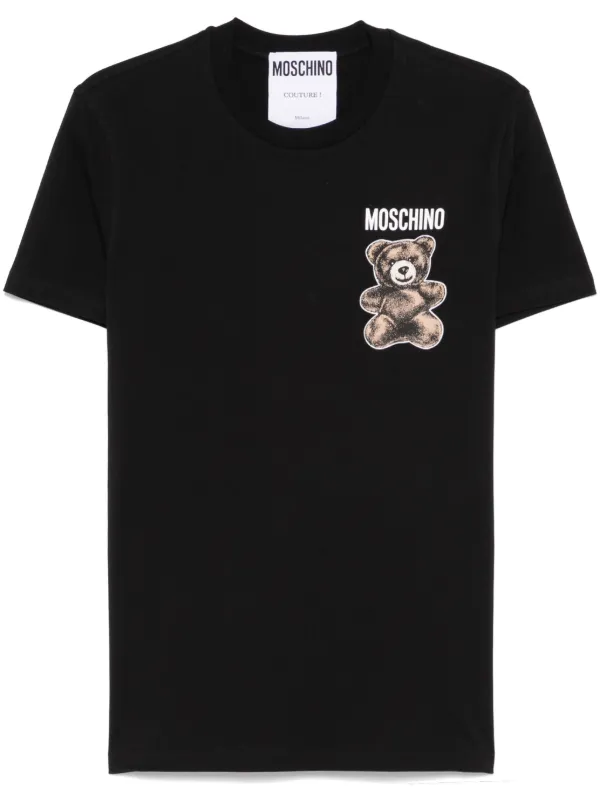 Tシャツ・カットソー Moschino FW25 'Teddy' T-shirt (V07245541 1001) Moschino Teddy bear-print T-shirt | White | FARFETCH