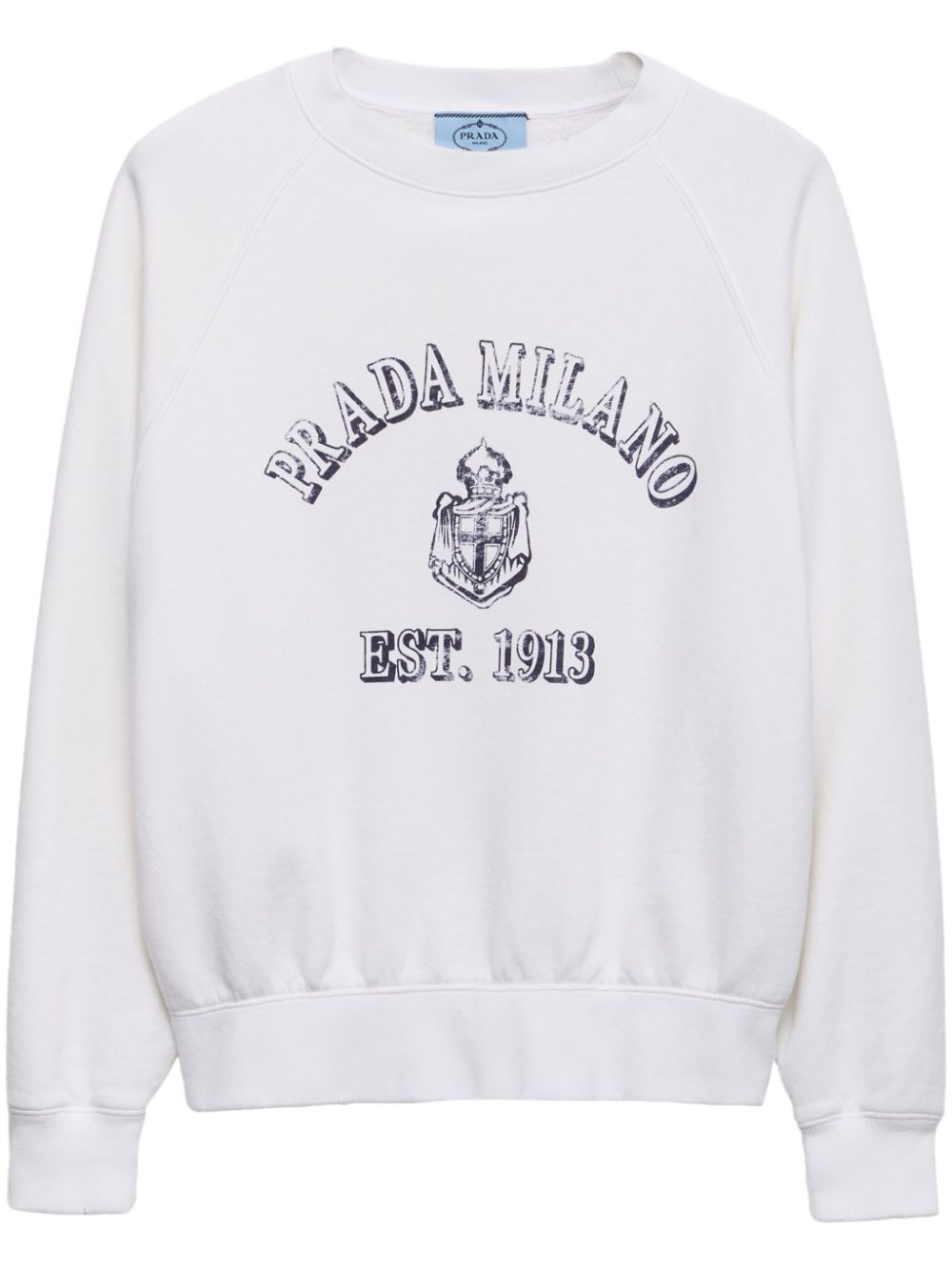 Prada Sweater met ronde hals Wit