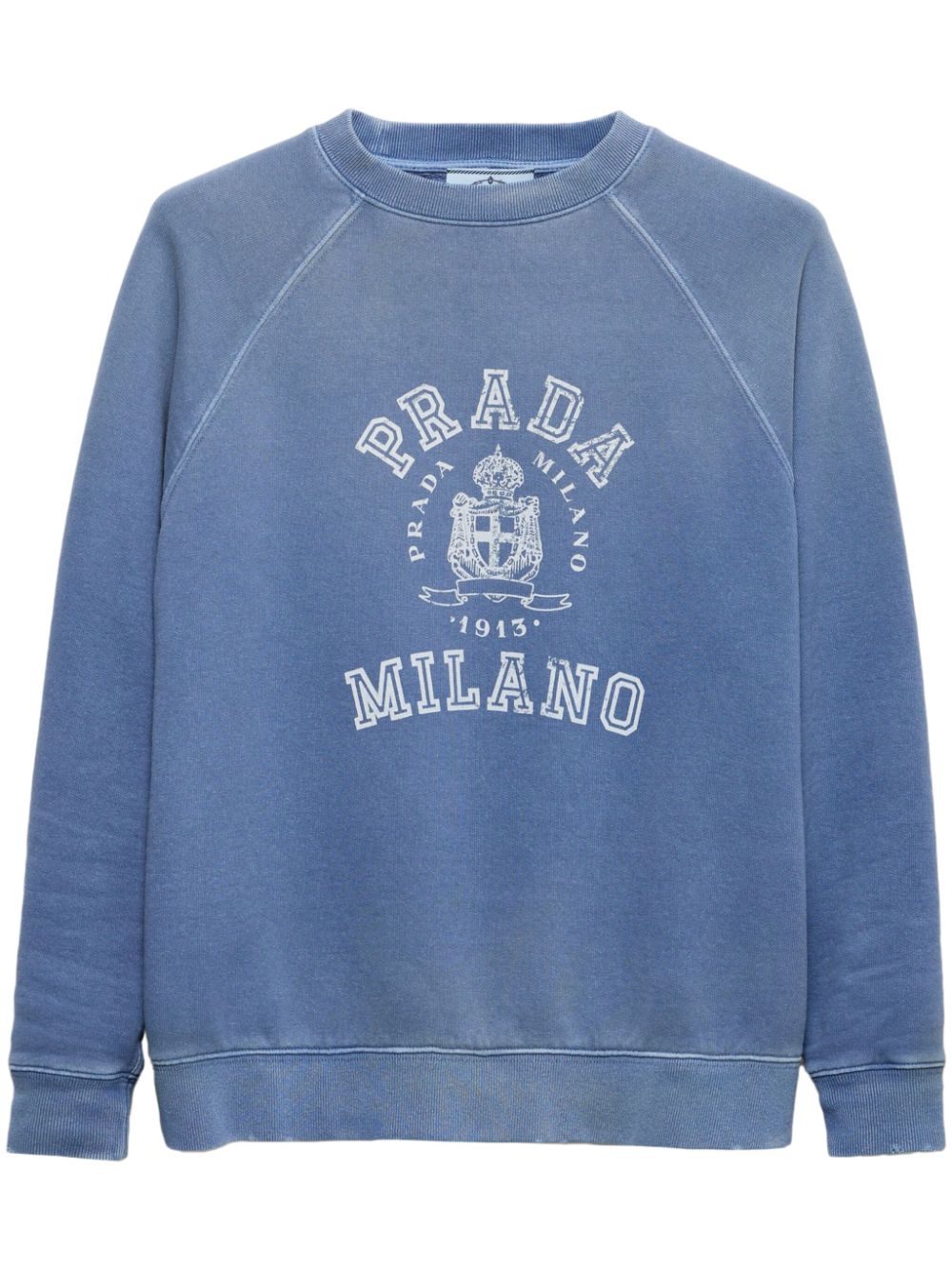 Prada Sweater met ronde hals Blauw