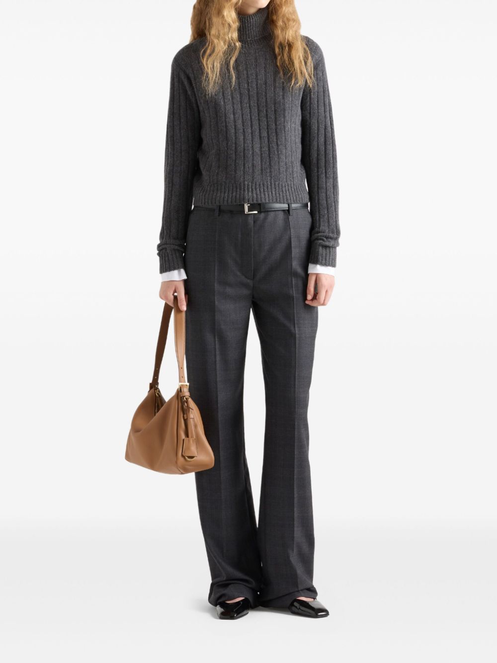 Prada cashmere turtleneck sweater - Grijs