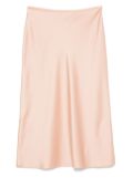 Blumarine satin midi skirt - Pink