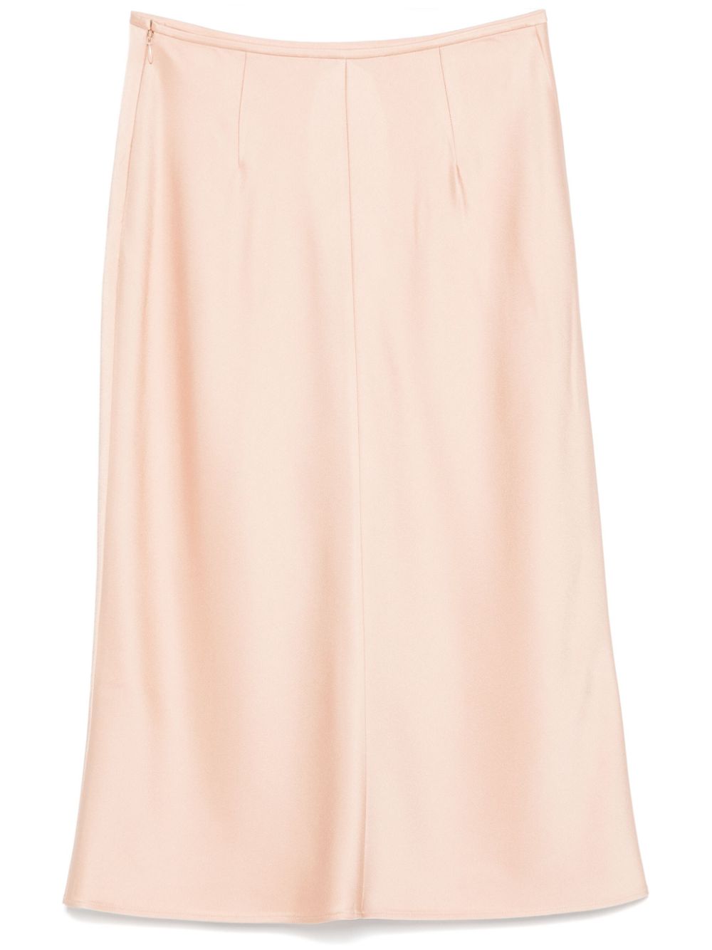 Blumarine satin midi skirt - Roze