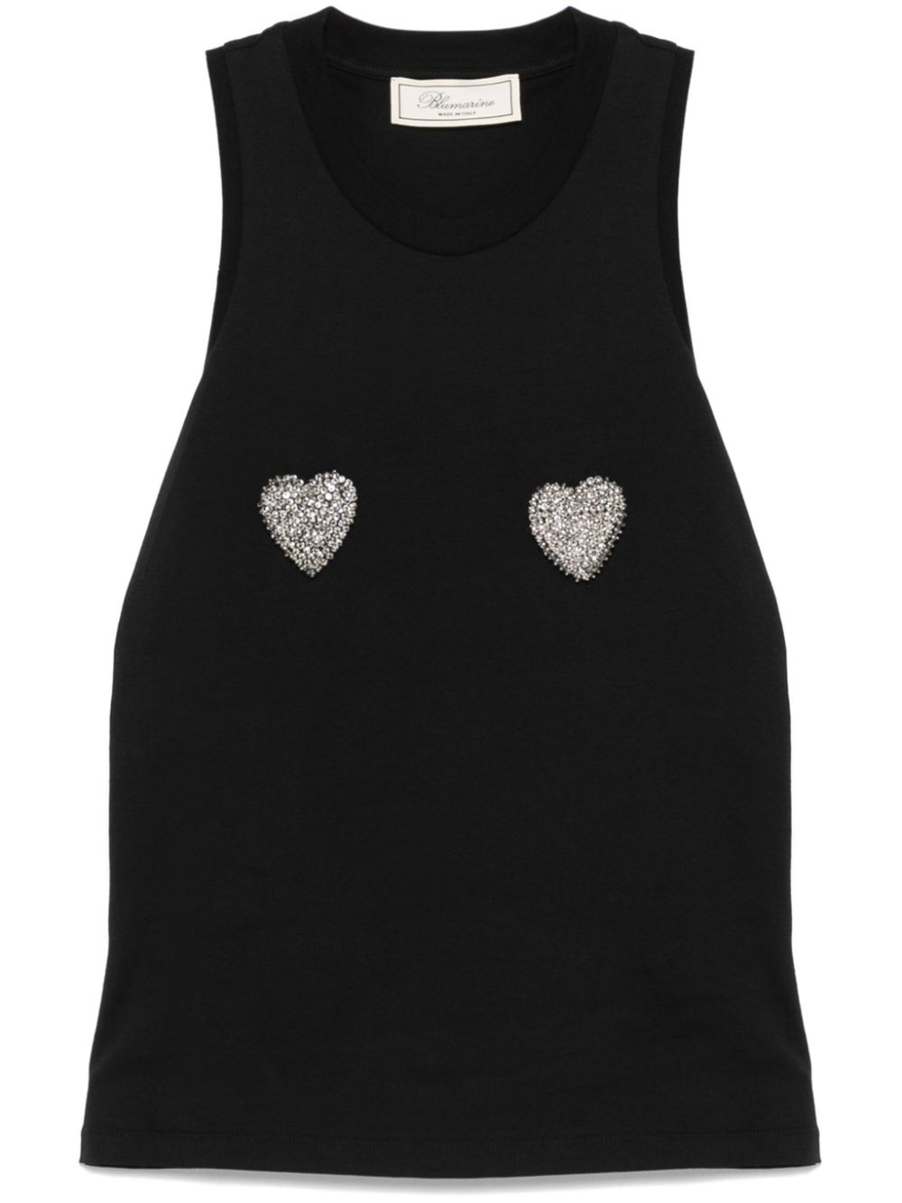 beaded-hearts tank top