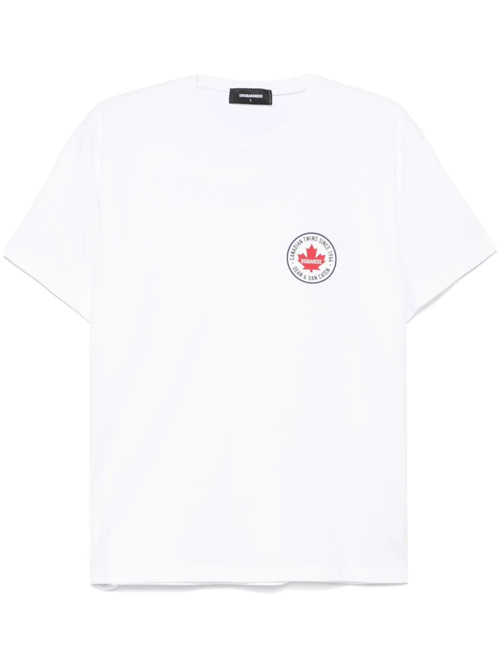 DSQUARED2 logo-print T-shirt | White | Image 1