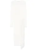 Philosophy Di Lorenzo Serafini feather-trimmed maxi dress - White