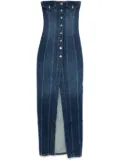 Mônot denim maxi dress - Blue