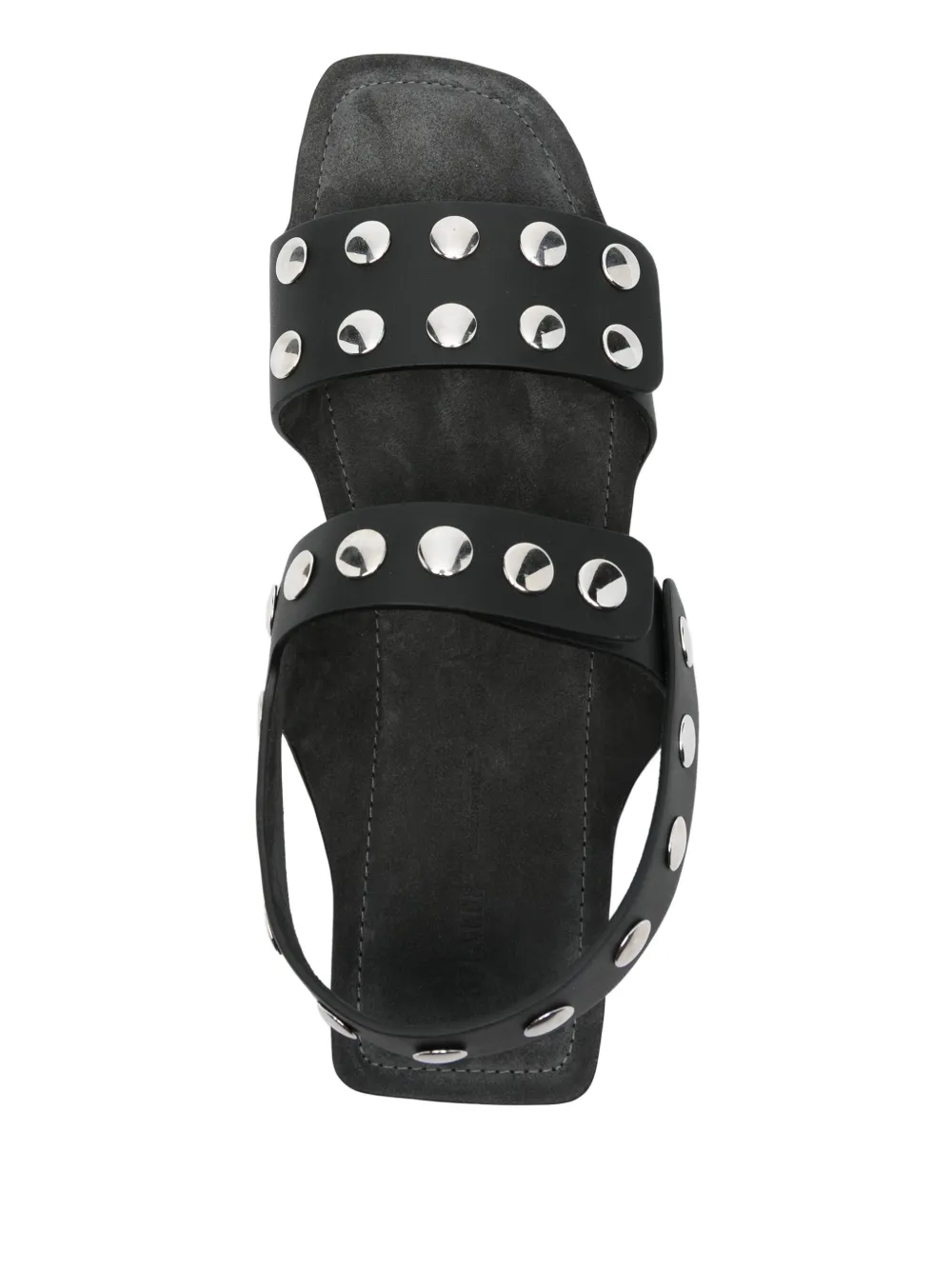KHAITE Boden flat sandals Black