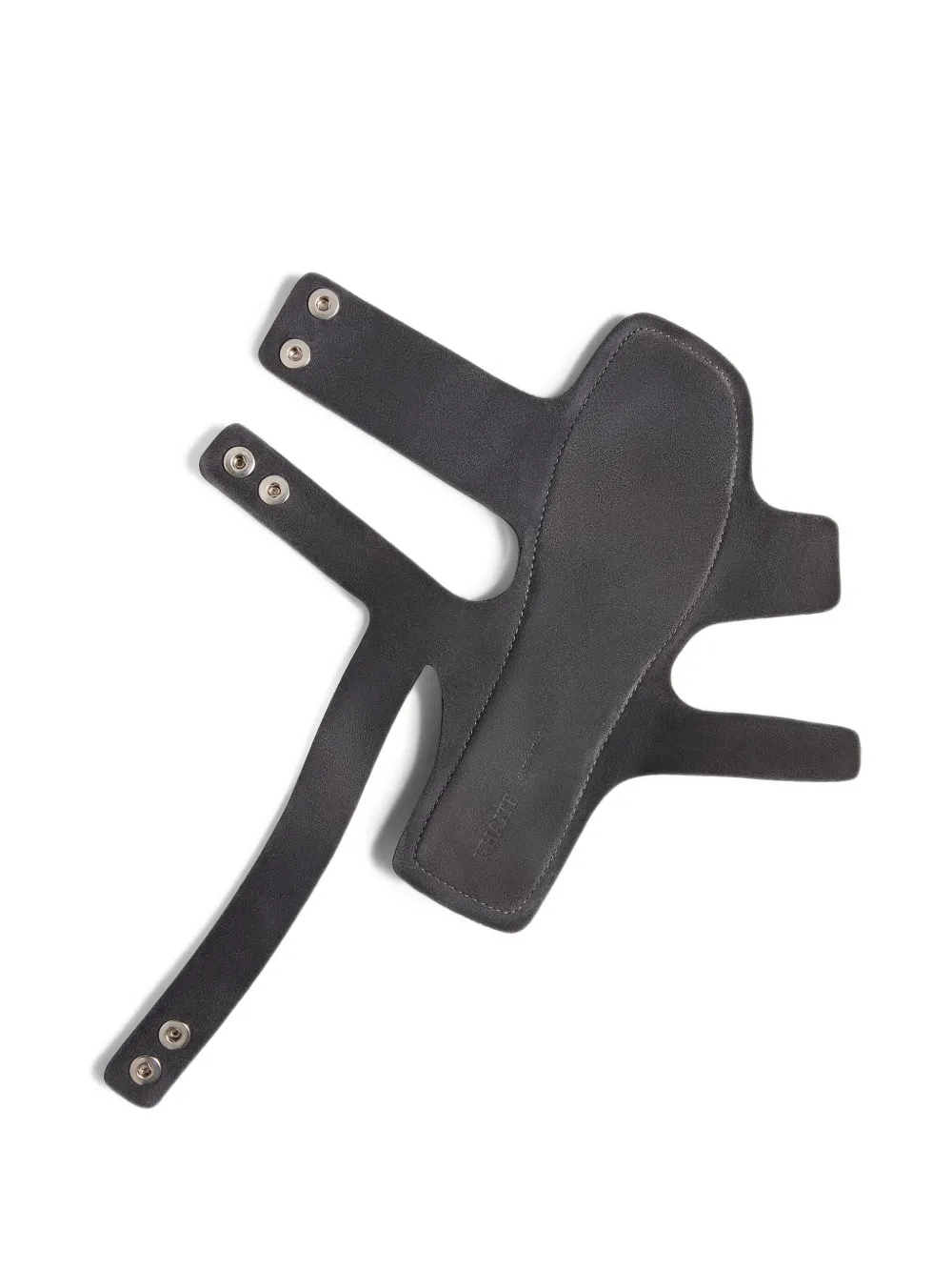 KHAITE Boden Sandals in Black, view 4