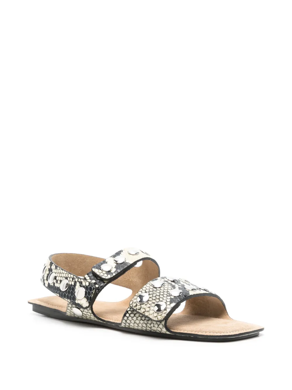 KHAITE Boden sandals - Beige