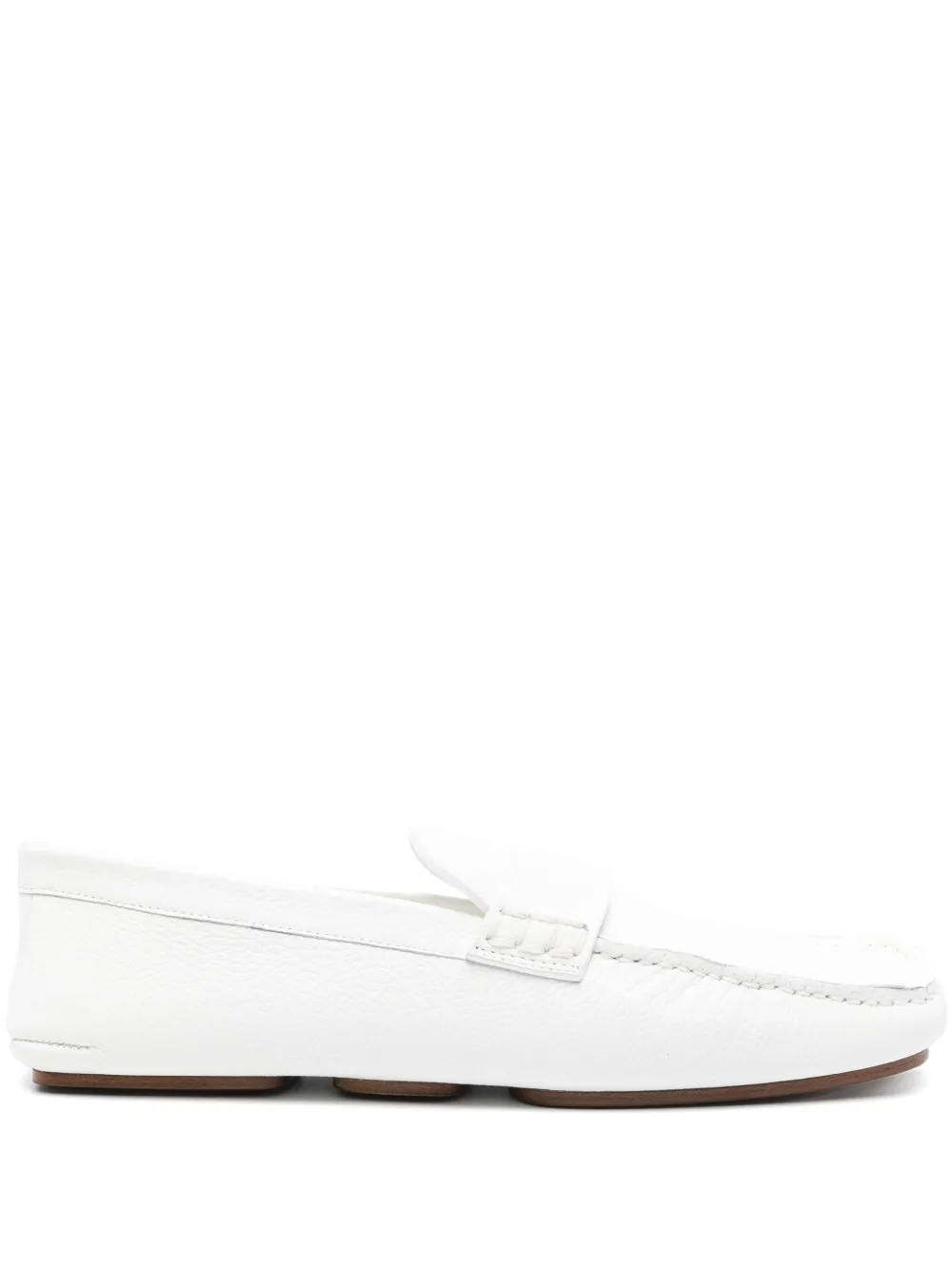 KHAITE Billy loafers White