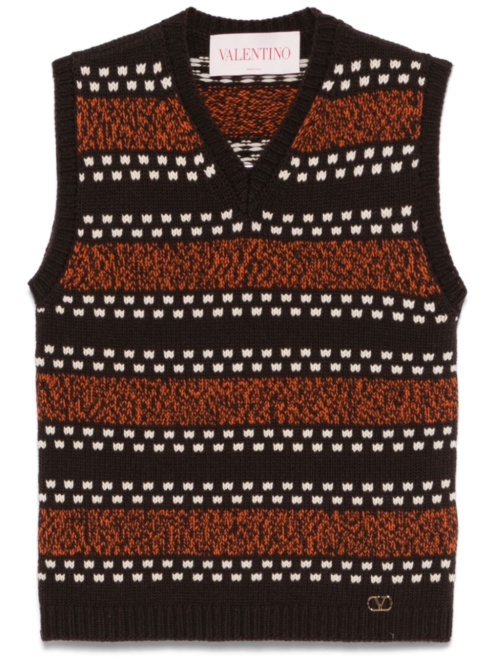 VLogo-signature wool vest