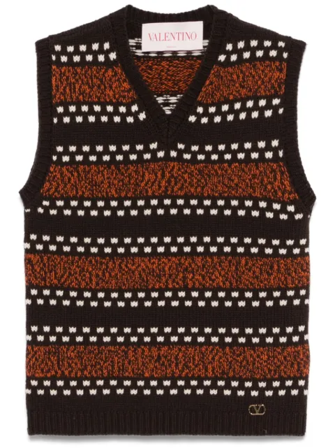 Valentino Garavani VLogo-signature wool vest
