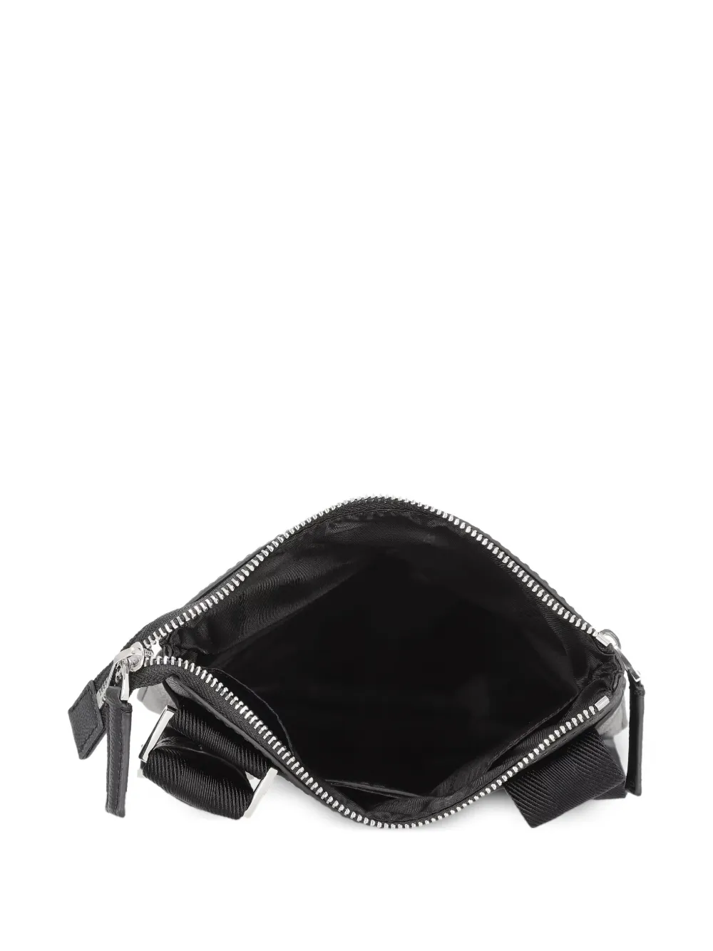 BOSS Zair messengertas met logopatroon Zwart