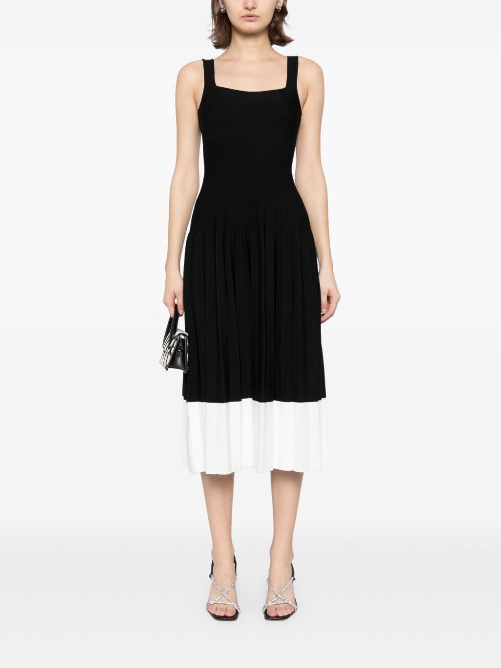 STAUD Ellison dress - Zwart