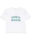 Favorite Daughter Collegiate tee - White