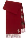Burberry reversible scarf - Red