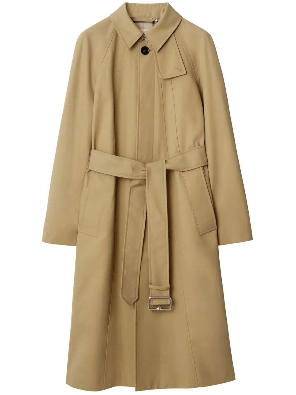 Burberry Jas met enkele rij knopen Beige