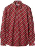 Burberry checked shirt - Red