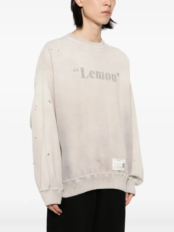 Maison MIHARA YASUHIRO x Peace And After Lemon Sweatshirt