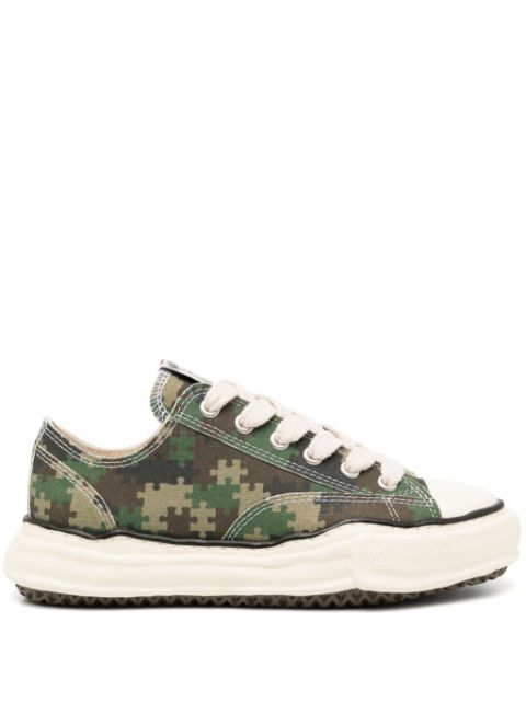 Maison MIHARA YASUHIRO x Peace and After Puzzle Camo Peterson low sneaker